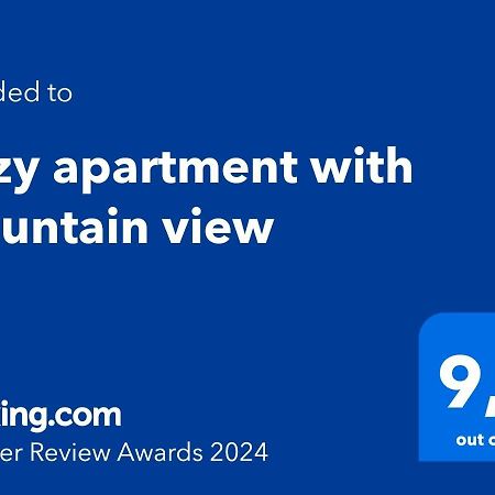 Cozy Three-Room Apartment With Mountain View Almaty Eksteriør billede